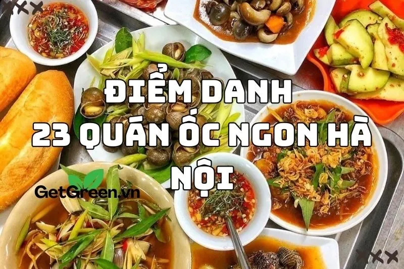 Điểm qua 23 quán ốc ngon Hà Nội nổi tiếng 2024